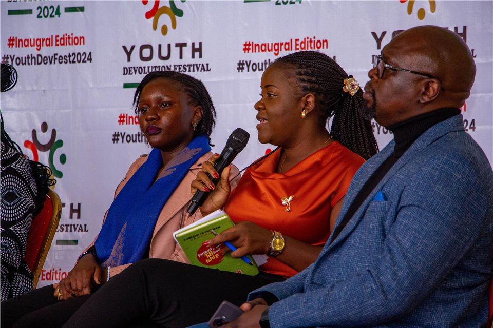 YDF 2024 panel and delegate engagement in Kakamega, photograph 1