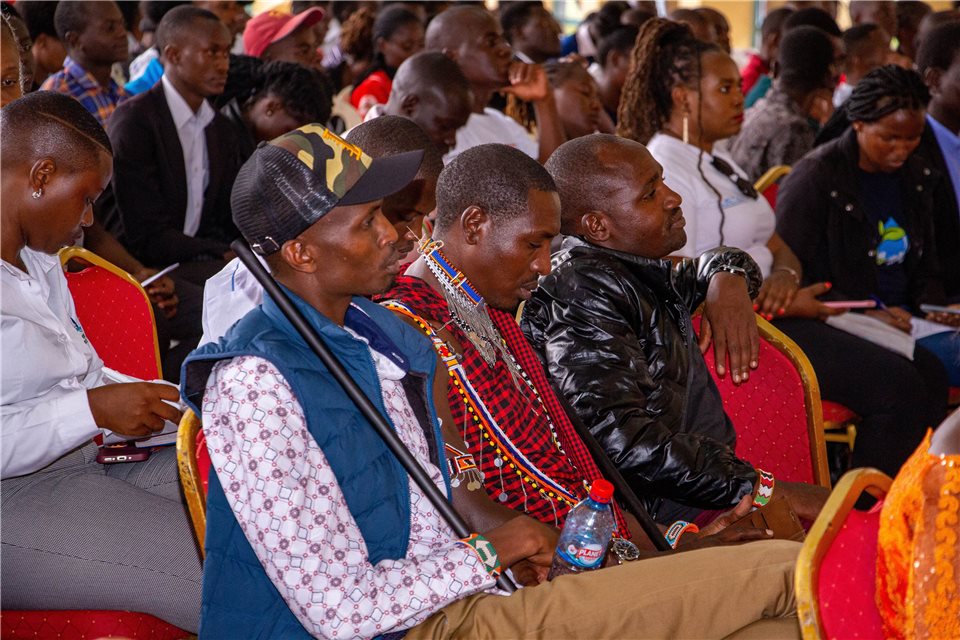 YDF 2024 panel and delegate engagement in Kakamega, photograph 2